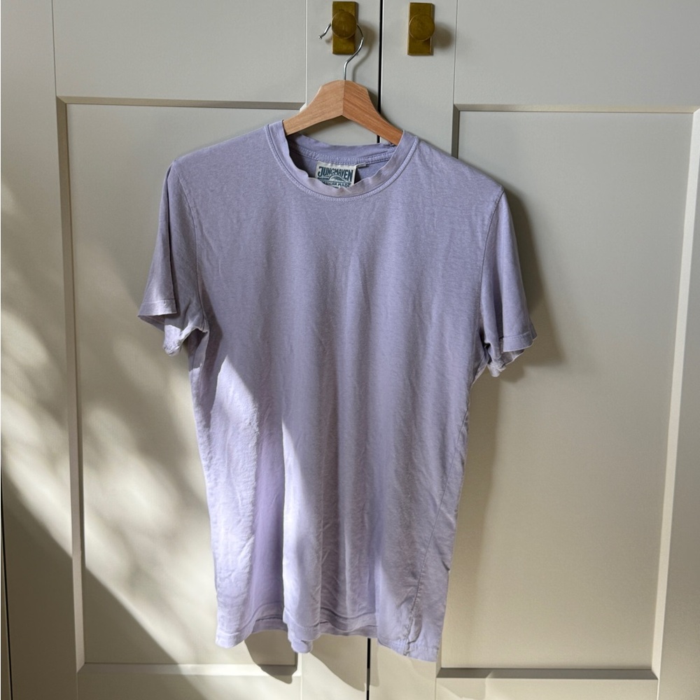 Jungmaven Basic Tee light purple